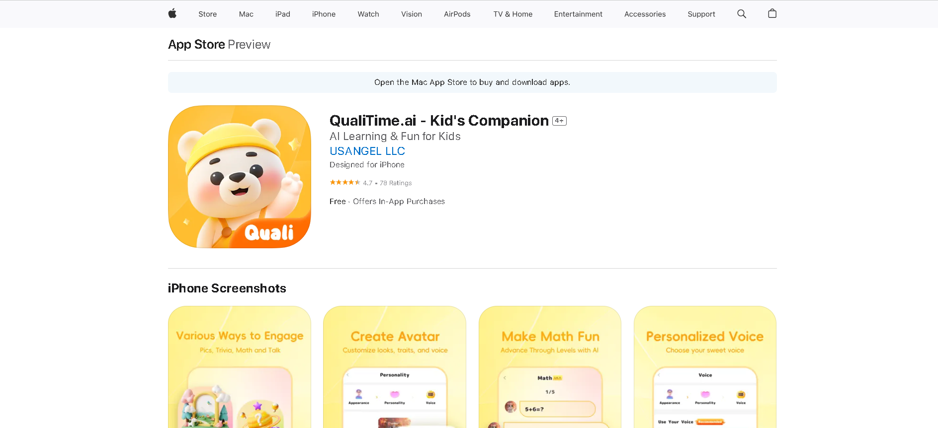 QualiTime.ai - Kid's Companion