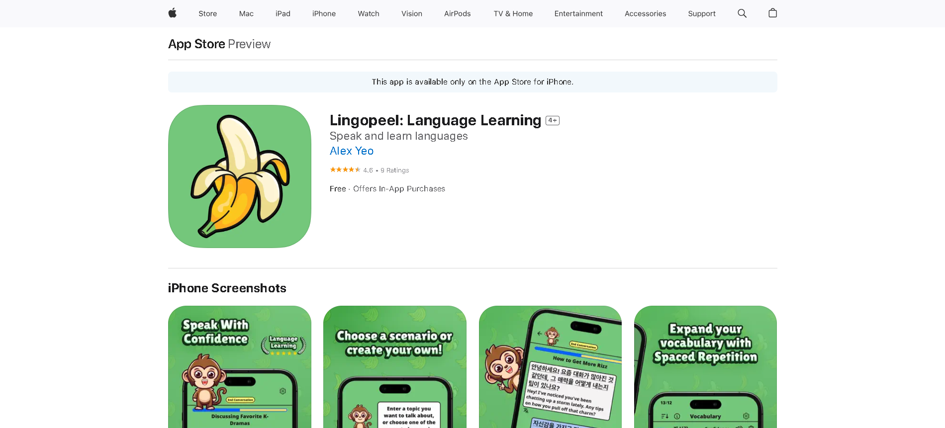 Lingopeel AI