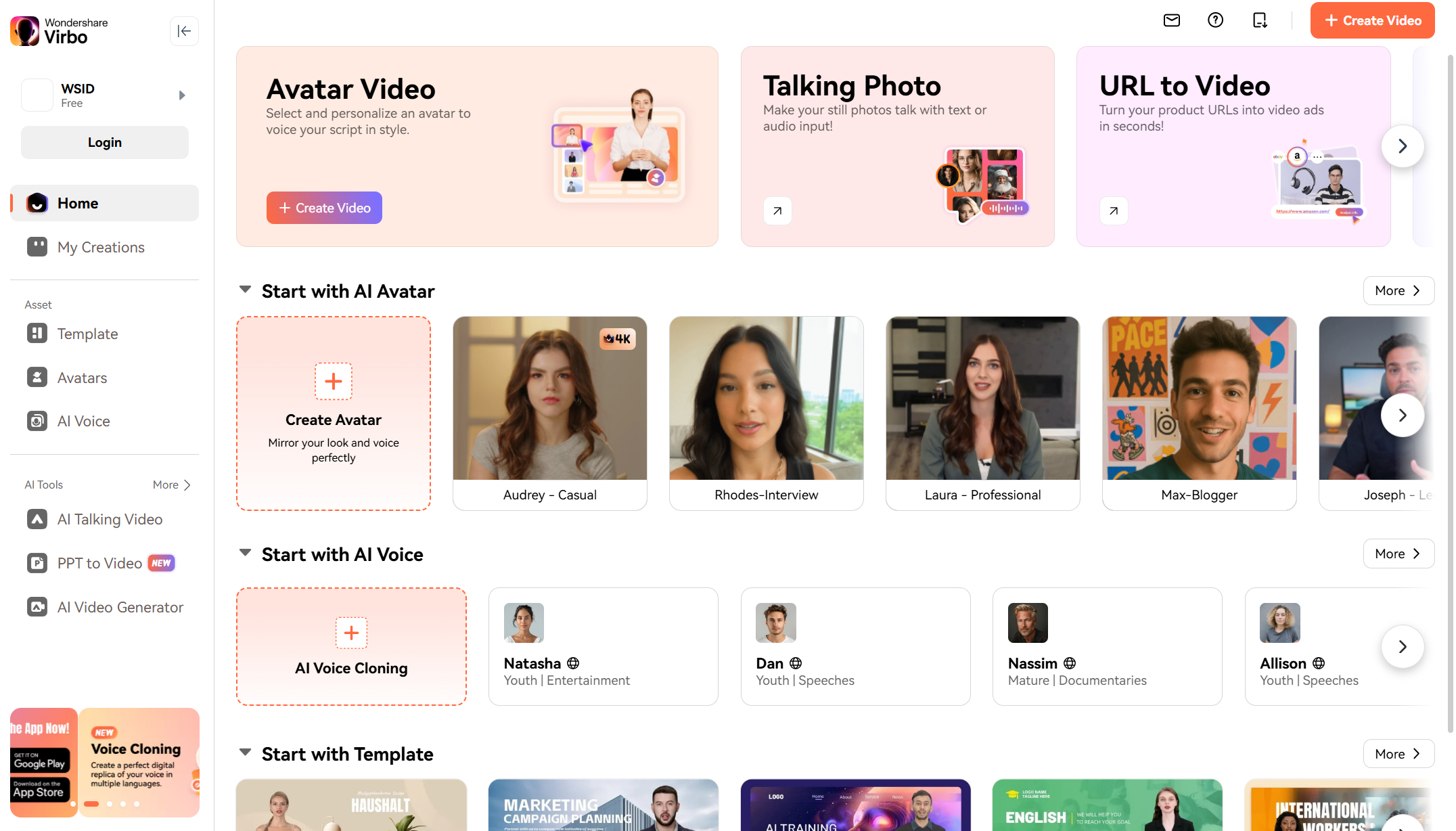 Virbo AI Video Generator