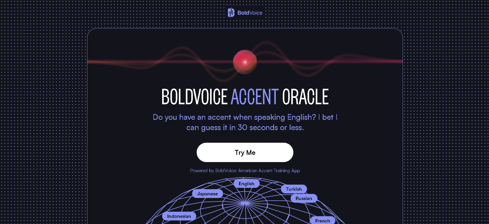 BoldVoice Accent Oracle