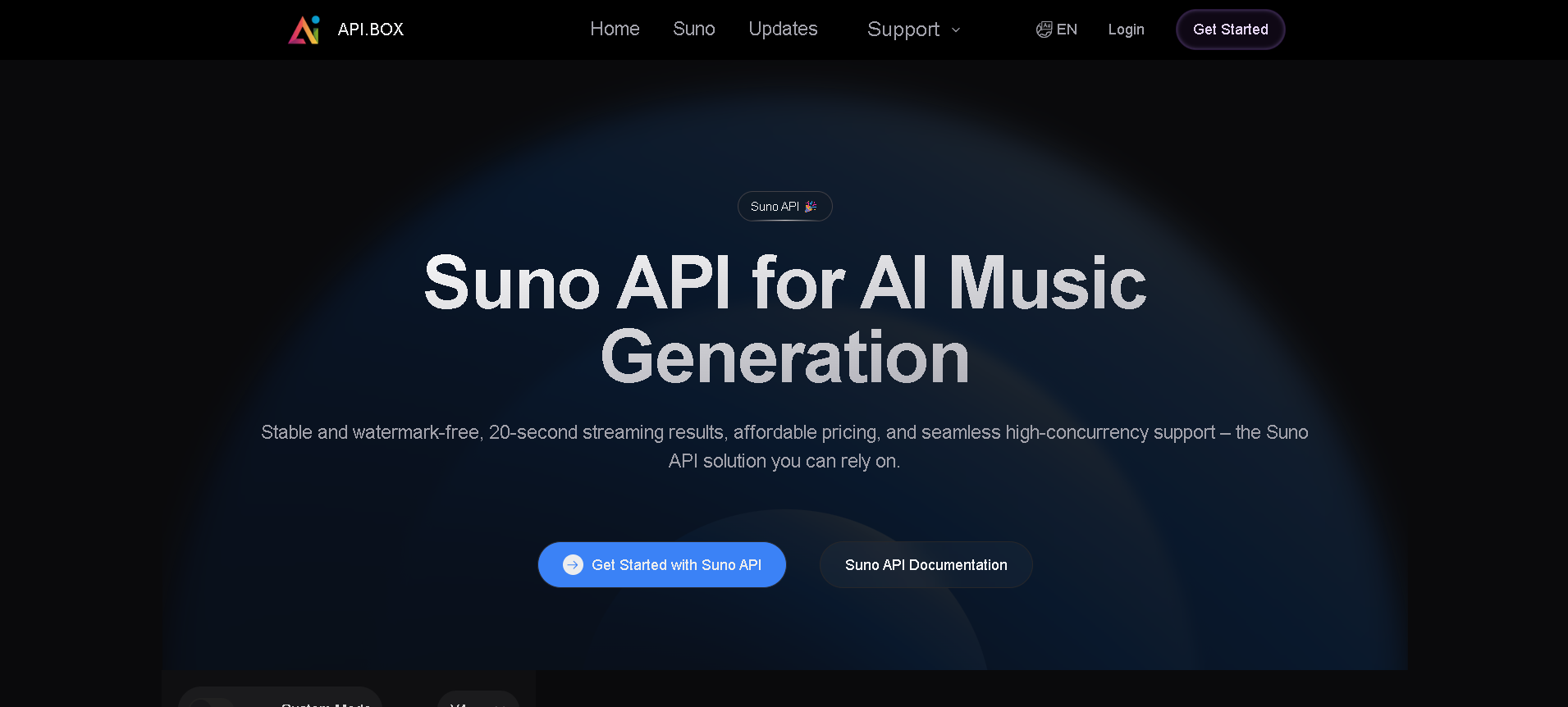 API.box: Suno API for AI Music