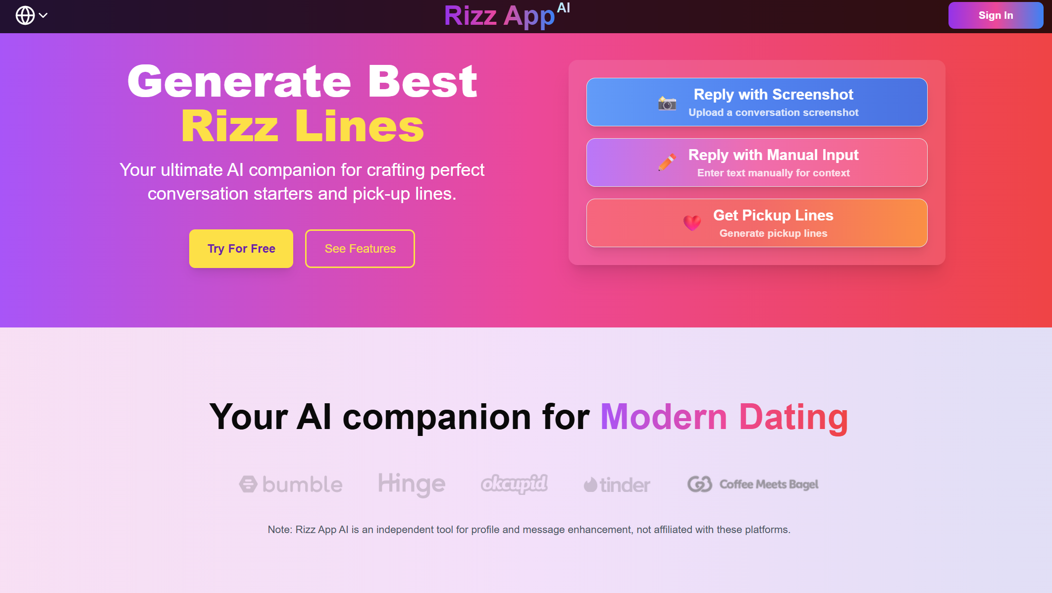 Rizz App AI