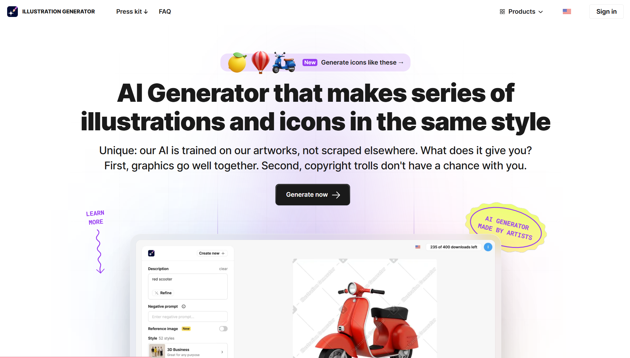Illustration Generator
