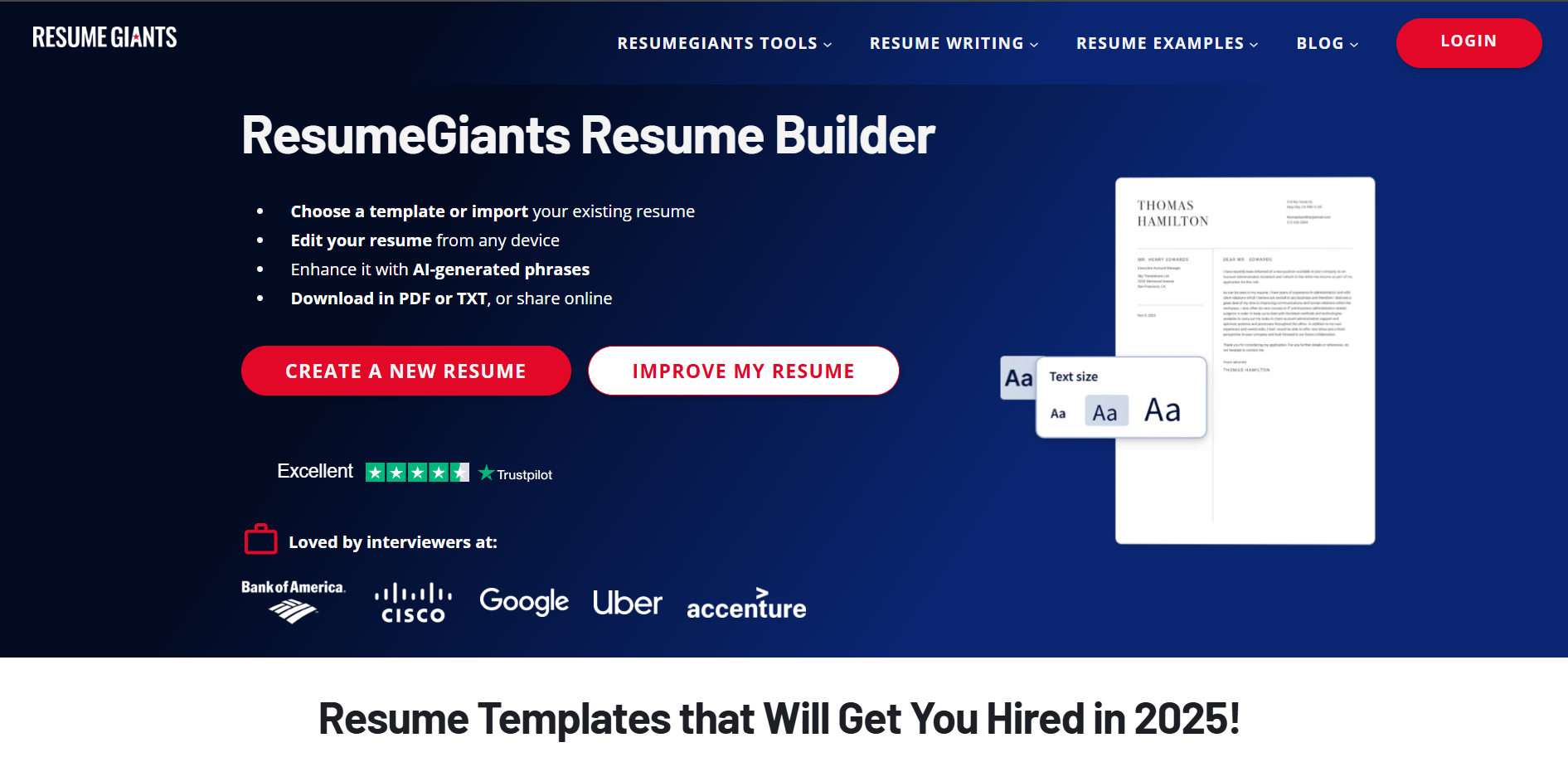 ResumeGiants