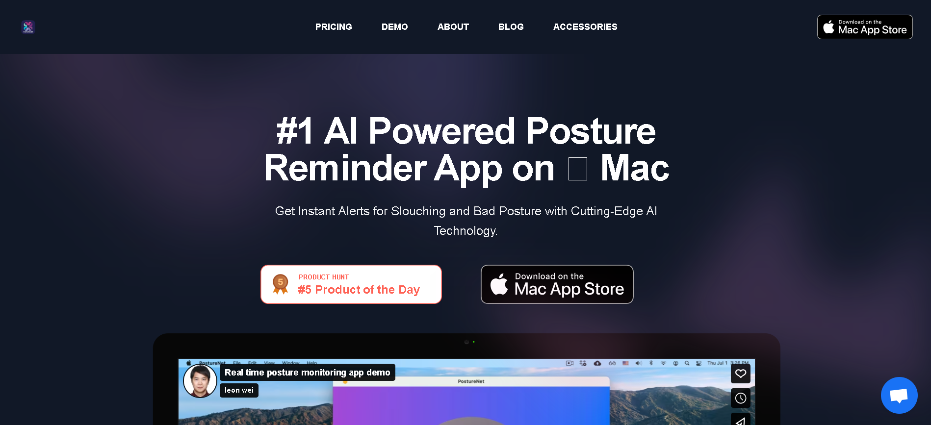 Posture Reminder App