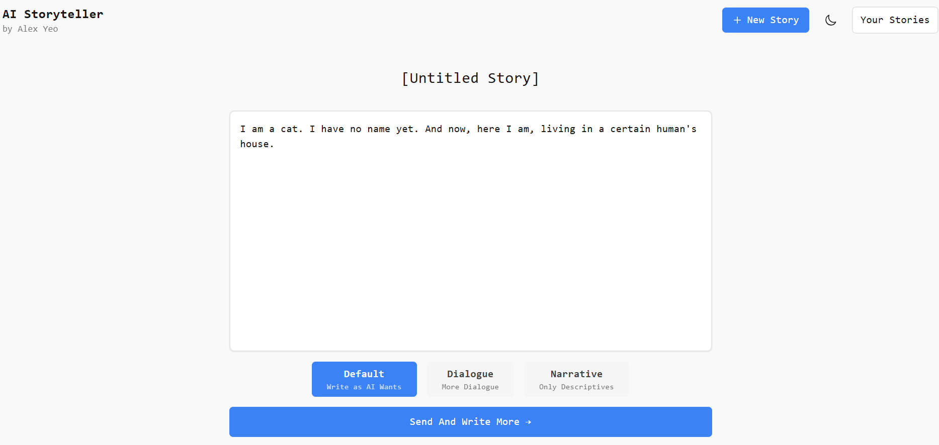 AI Storyteller