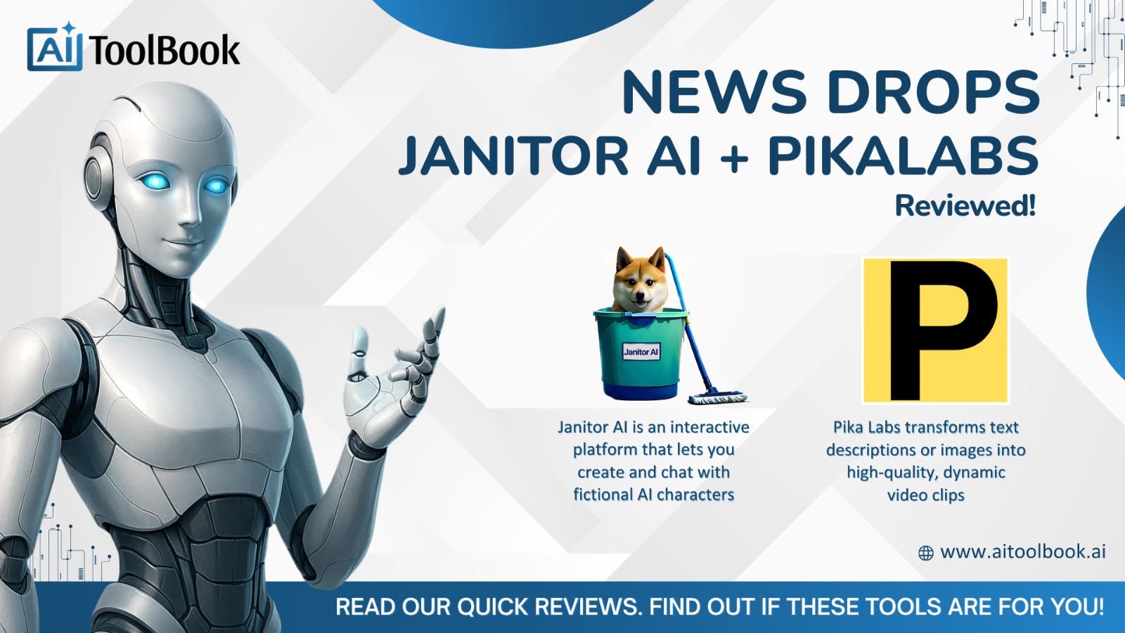 New Drops: Janitor AI + Pika Labs – Tool Reviews (With Hands-On Insights)