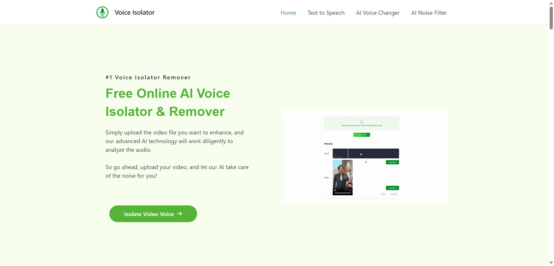 Voice Isolator
