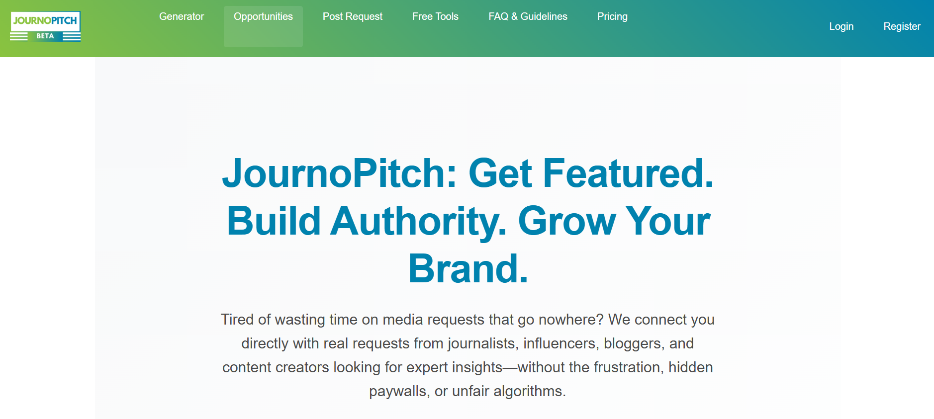 JournoPitch