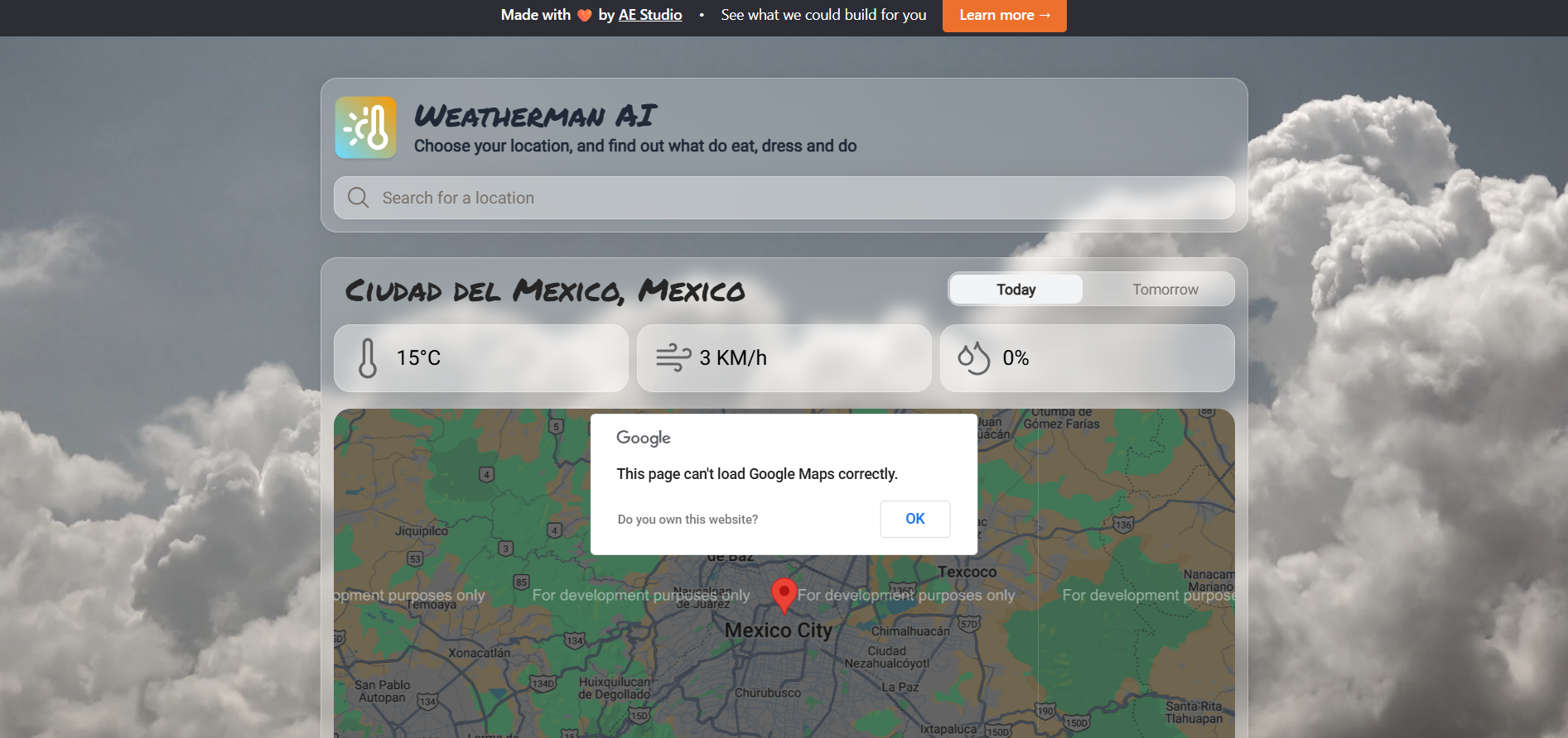 Weatherman AI