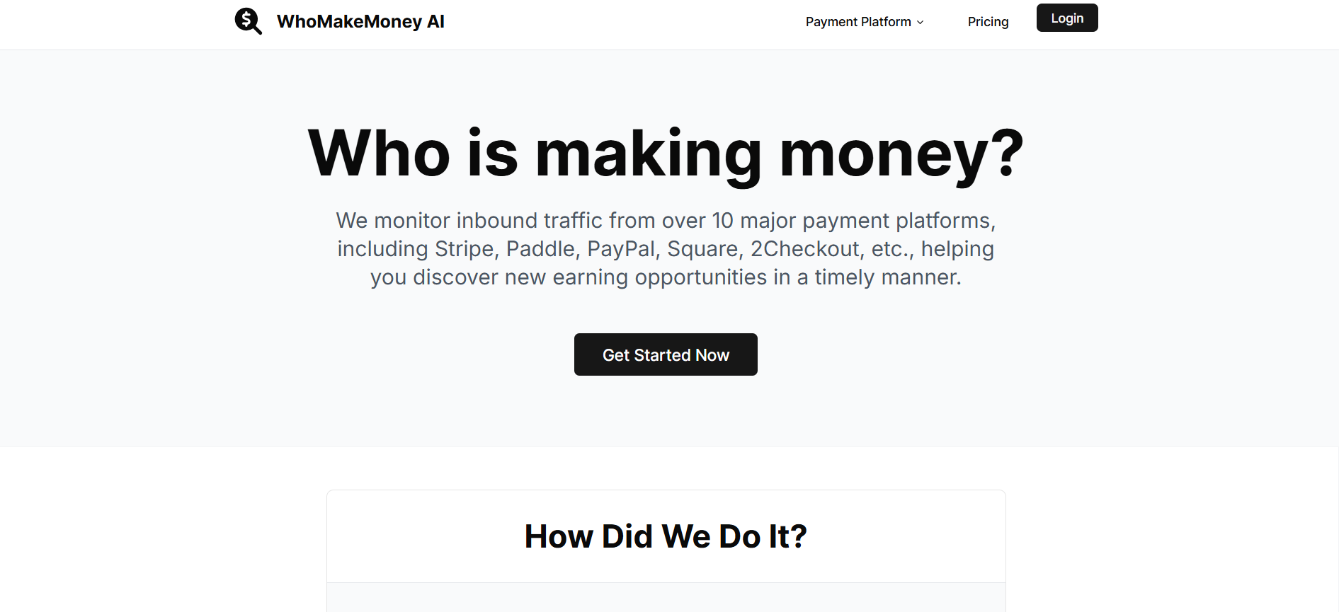 WhoMakeMoney AI