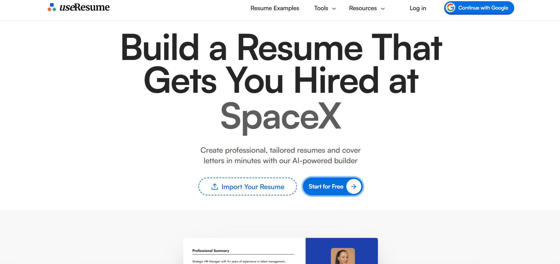UseResume AI