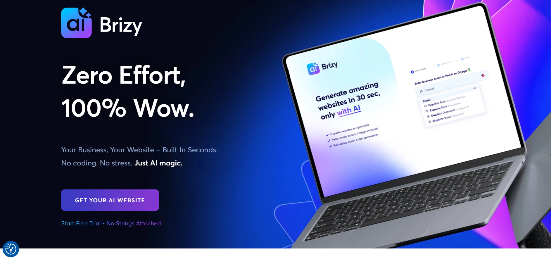 Brizy AI Website Builder