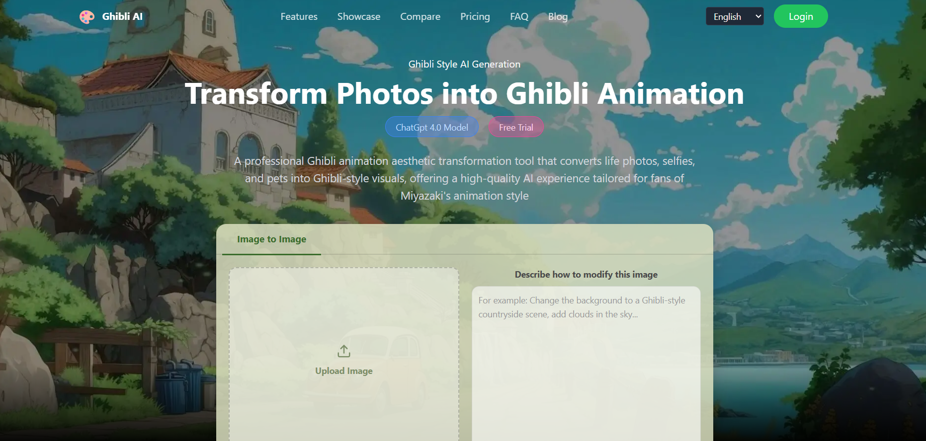 Ghibli AI Image Generator
