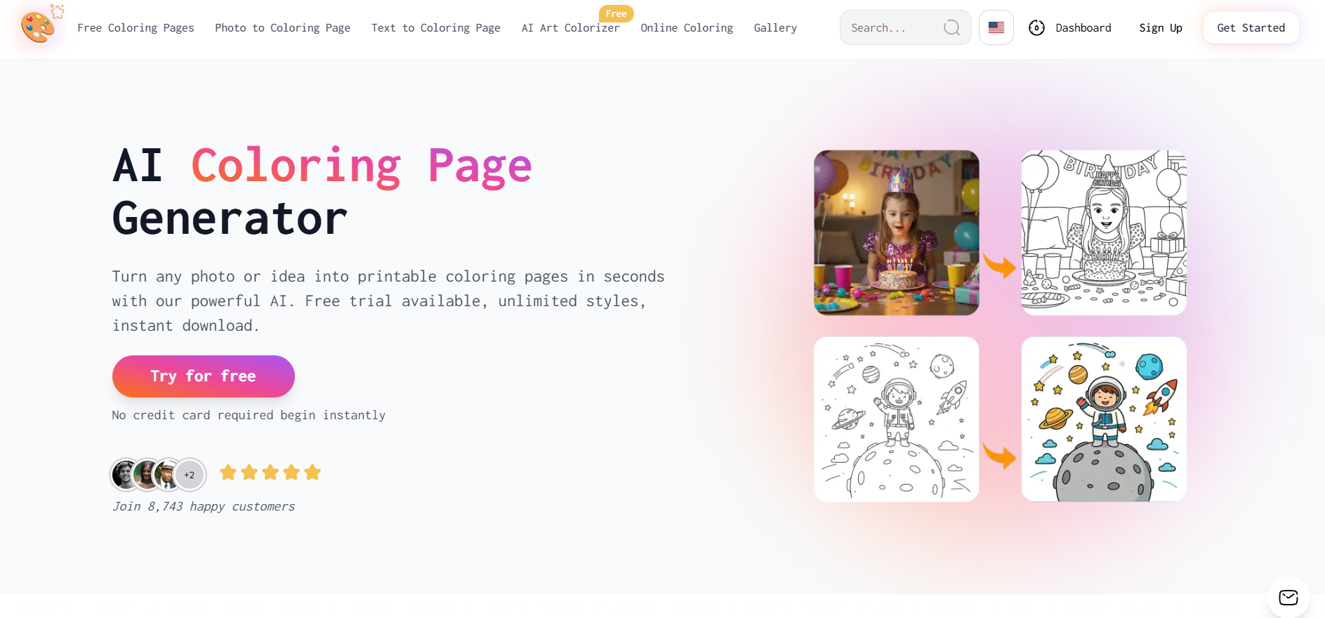 Best Coloring Pages AI