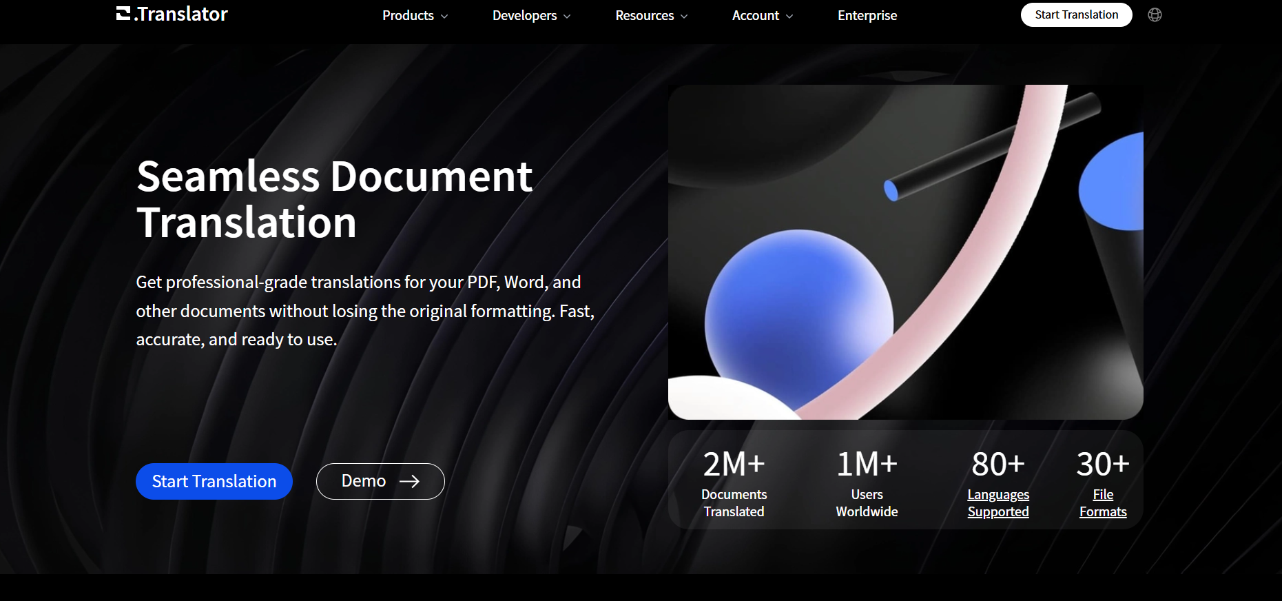 Precise AI Document Translator