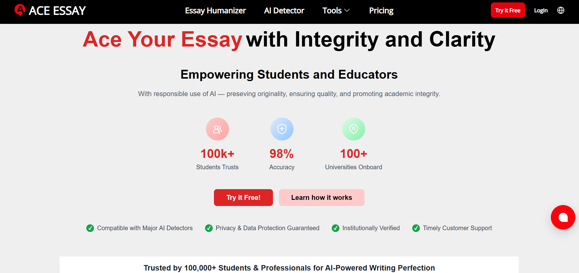 ACE ESSAY