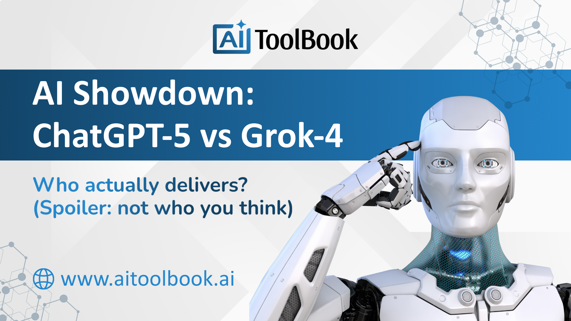 We Tested ChatGPT-5 and Grok-4 on 20 Real-World Prompts — Here’s the Honest Winner