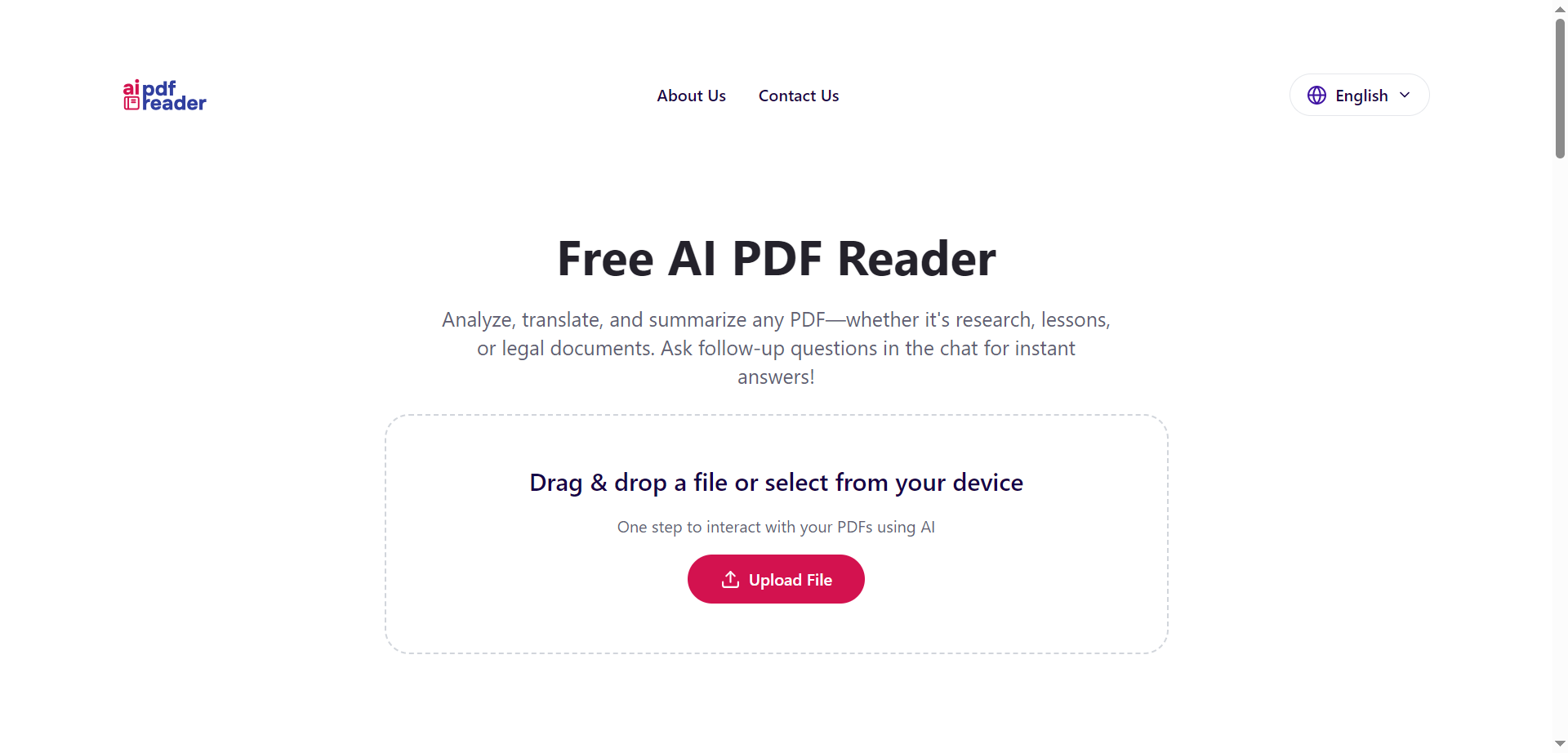 AI PDF Reader