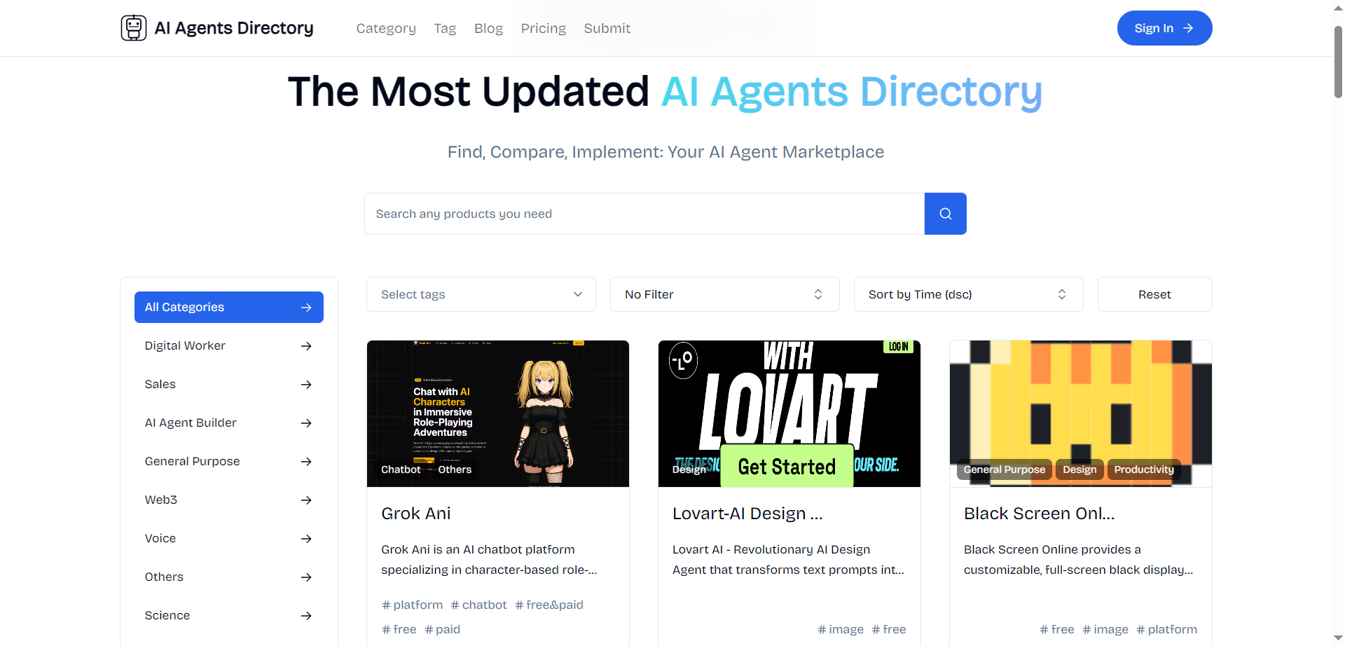 AI Agents Directory