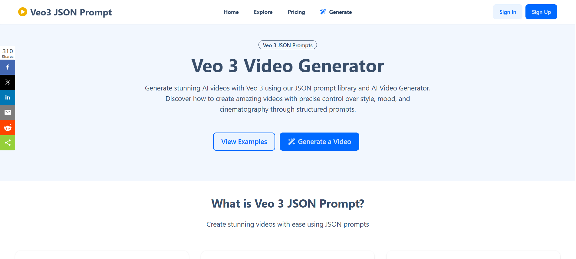 Veo3 JSON Prompt