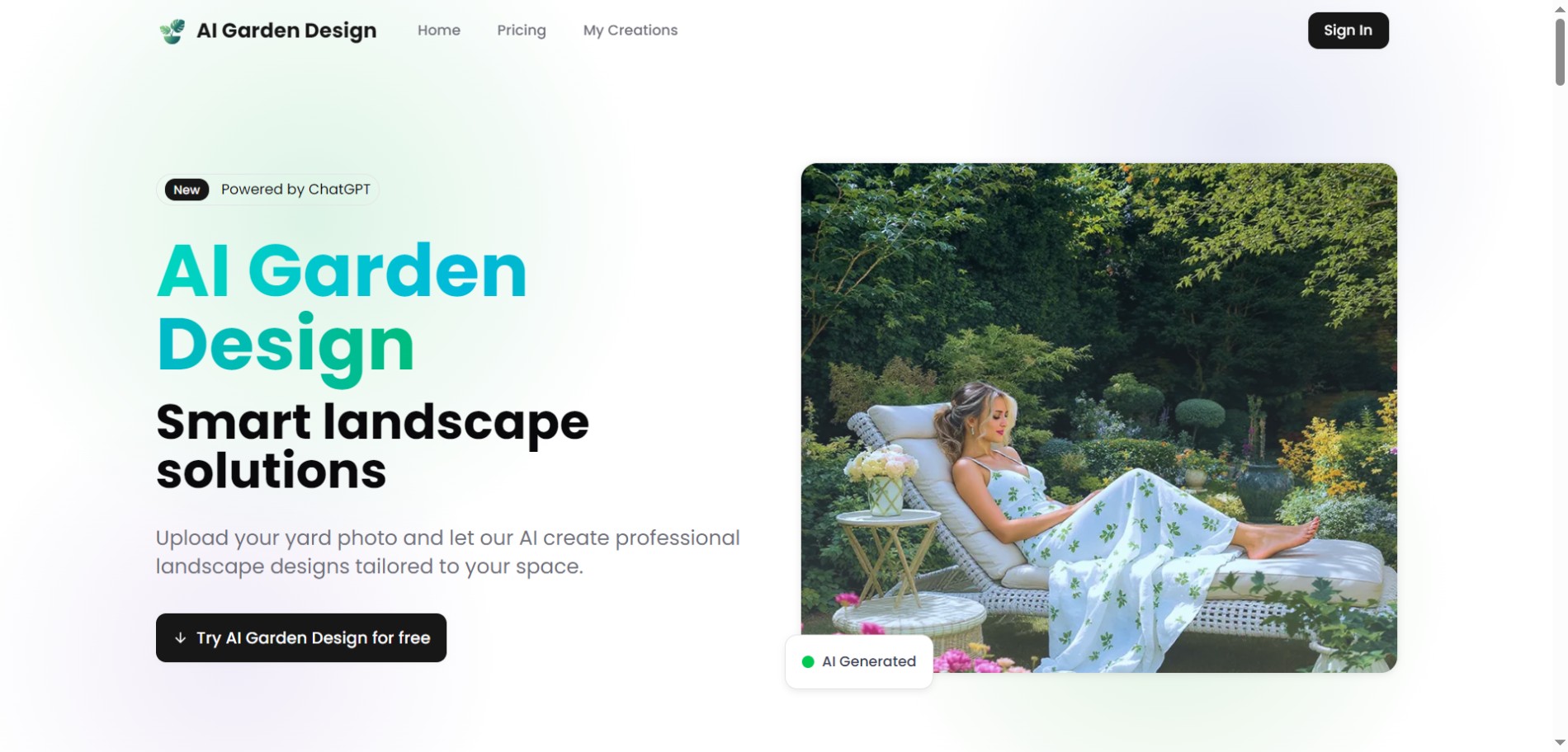 AI Garden Design