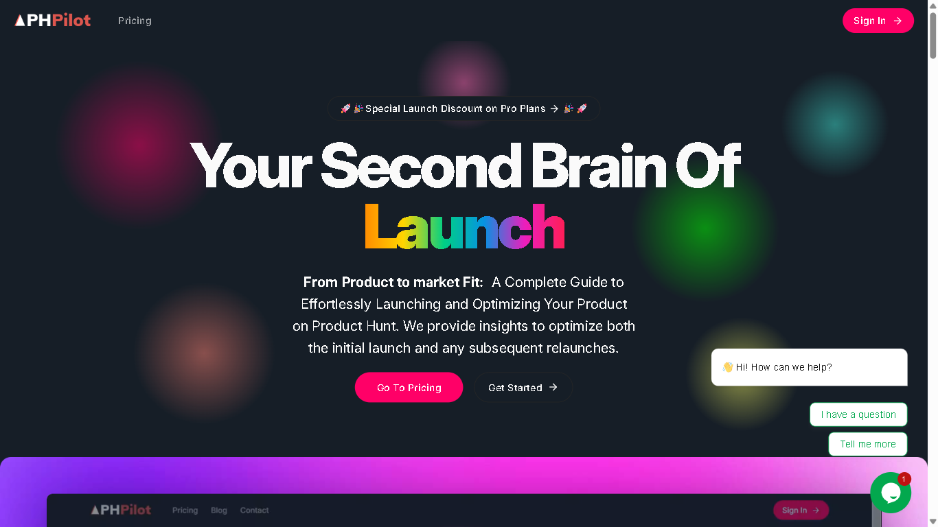 Product hunt Pilot