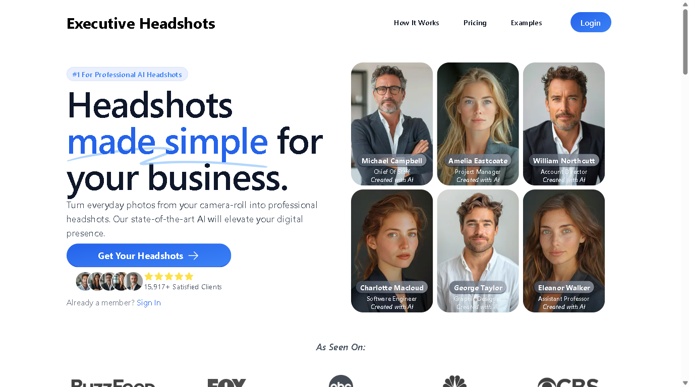 Executive Headshots