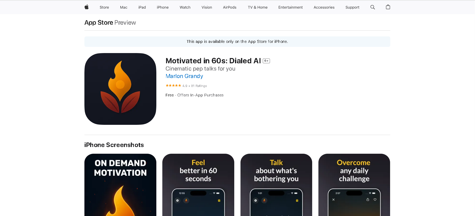 Dialed: AI Pep Talks
