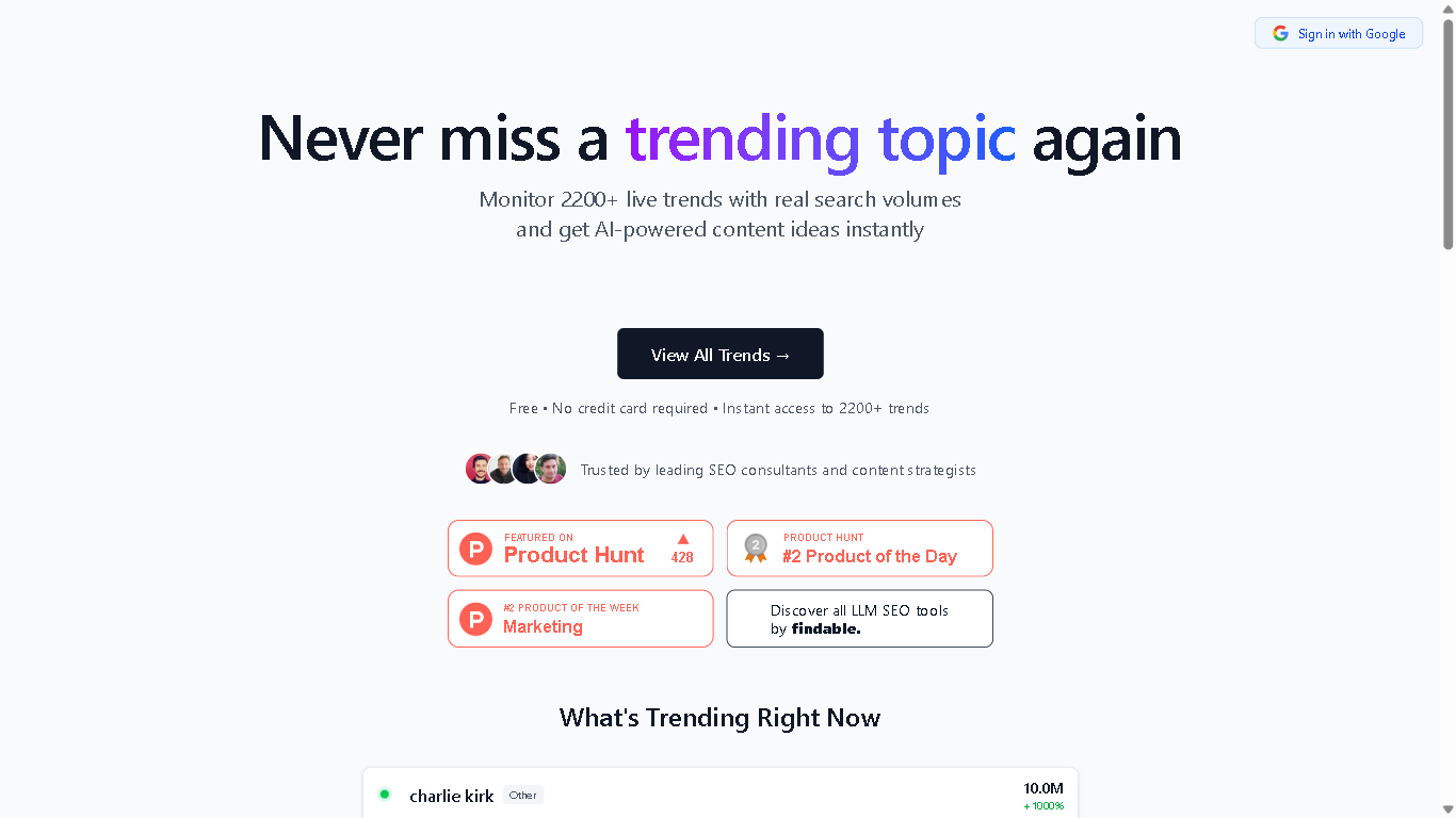 Google Trends Monitor