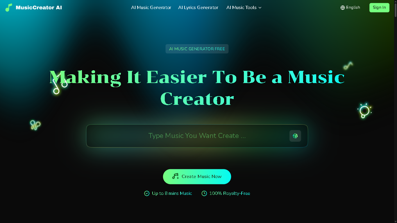 MusicCreator AI