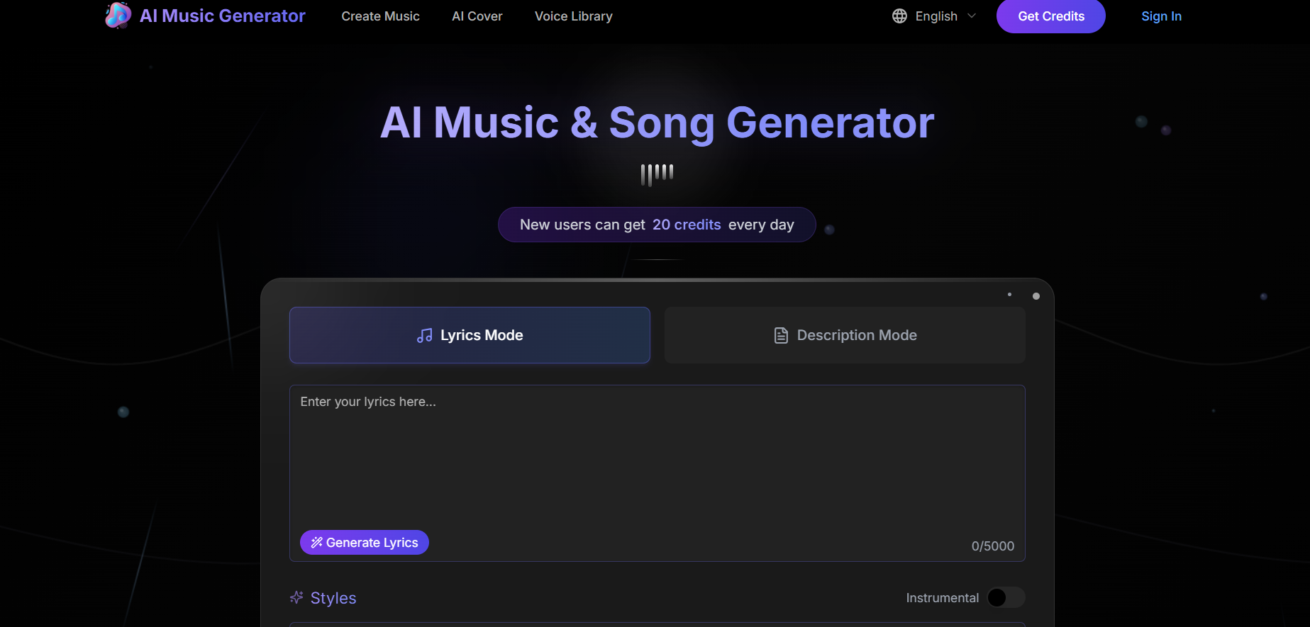 AI Song Creator