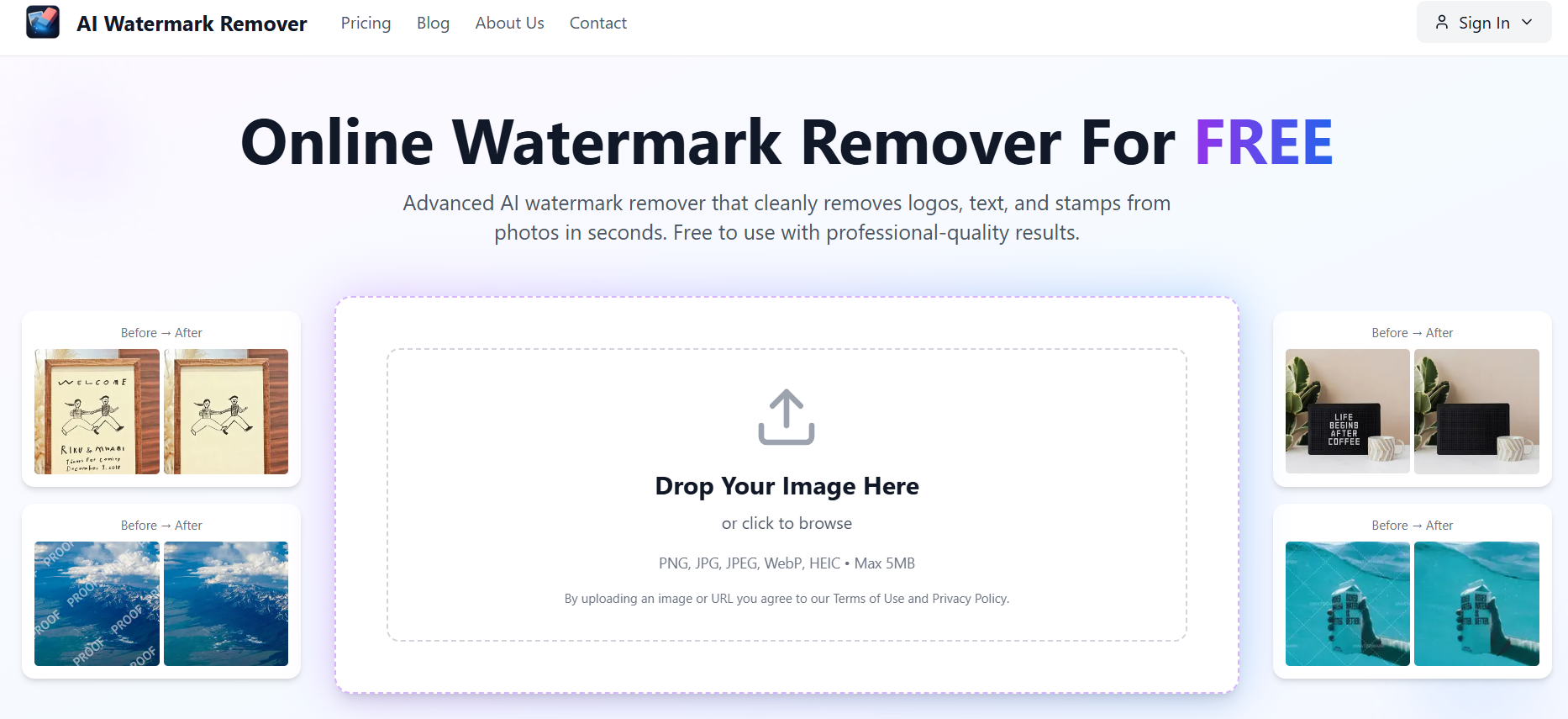 AI Watermark Remover