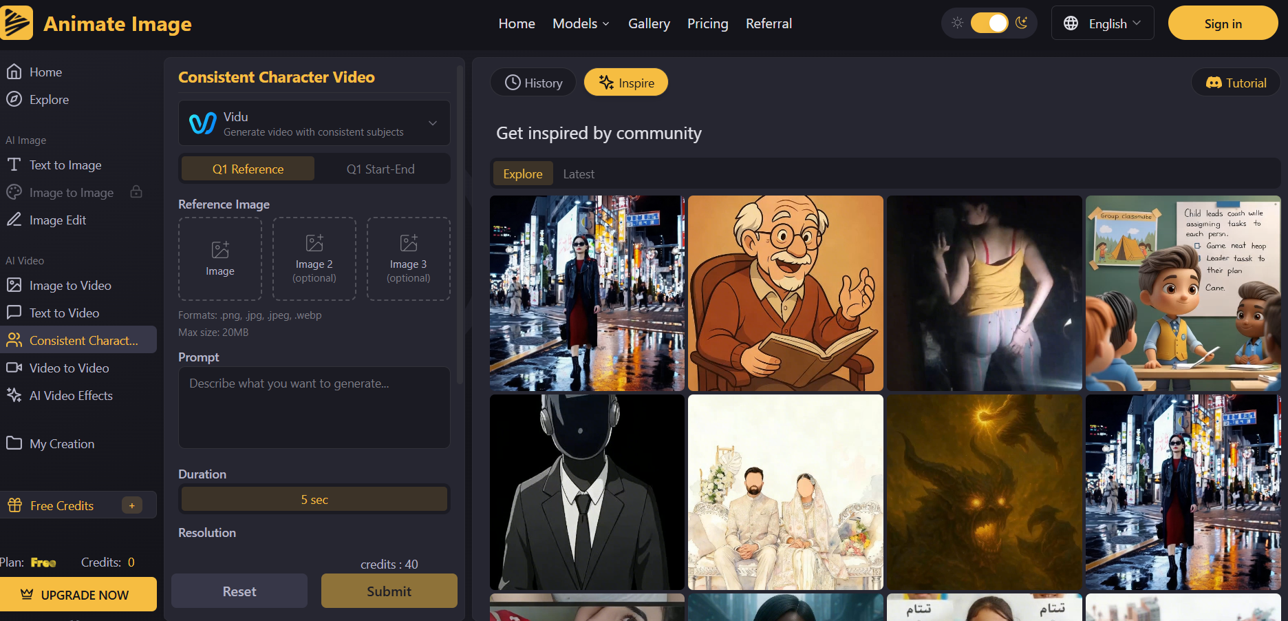 Character AI by Animate Image