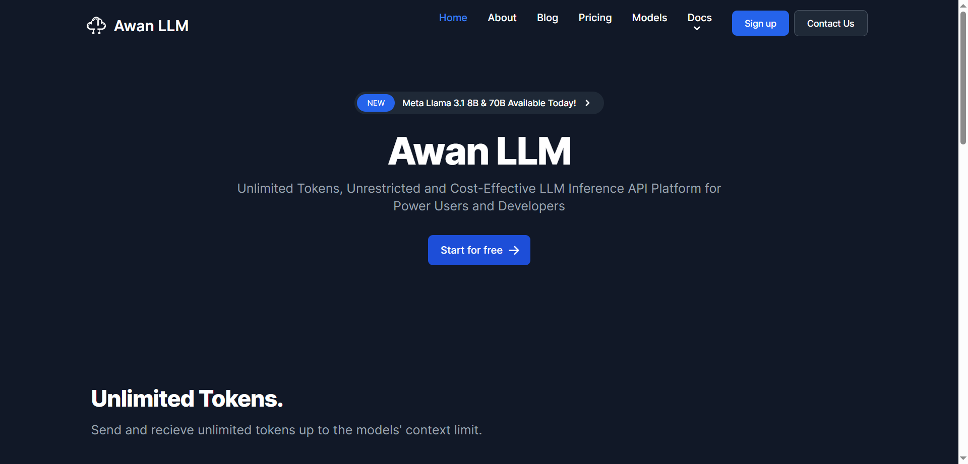 Awan LLM