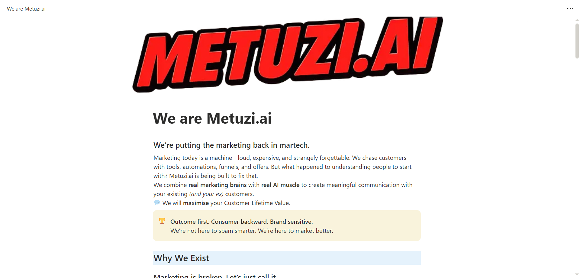 Metuzi.ai