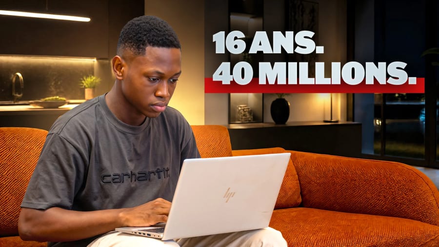 YouTube thumbnail created by Powerlight Studio