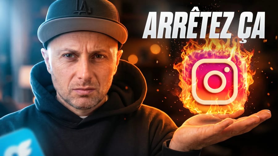 YouTube thumbnail created by Powerlight Studio