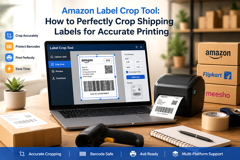 Amazon Label Crop Tool for Accurate Shipping Labels