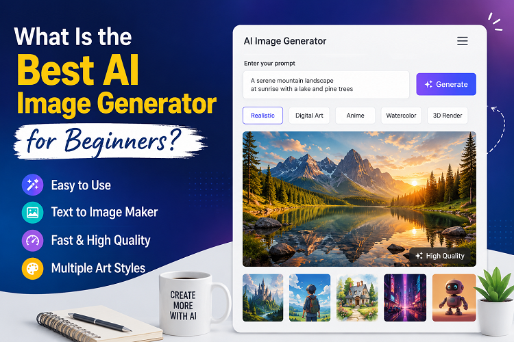What Is the Best AI Image Generator for Beginners?