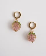 Earrings "Raspberry bliss"