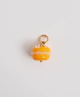 Pendant "Macaron Tangerine Kiss" 