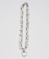 Necklace "Frozen drop"