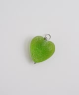 Pendant "Mint Spark Heart"
