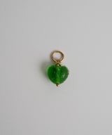Pendant "Green Whisper Heart " 