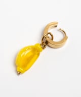 Earring "Glossy Lemon Slice"