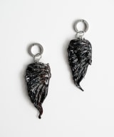 Earrings "Wings of Night"