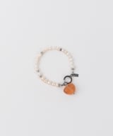 Bracelet "Champagne Glow Heart Bracelet"
