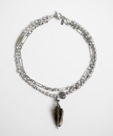 Necklace “Smoky Shell”