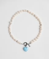 Necklace "Sky Heart"